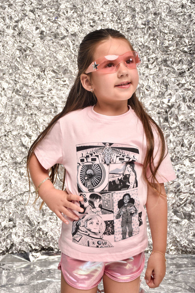 RISE GRAPHIC TEE FOR GIRLS