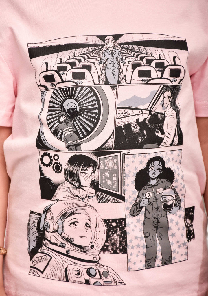 RISE GRAPHIC TEE FOR GIRLS