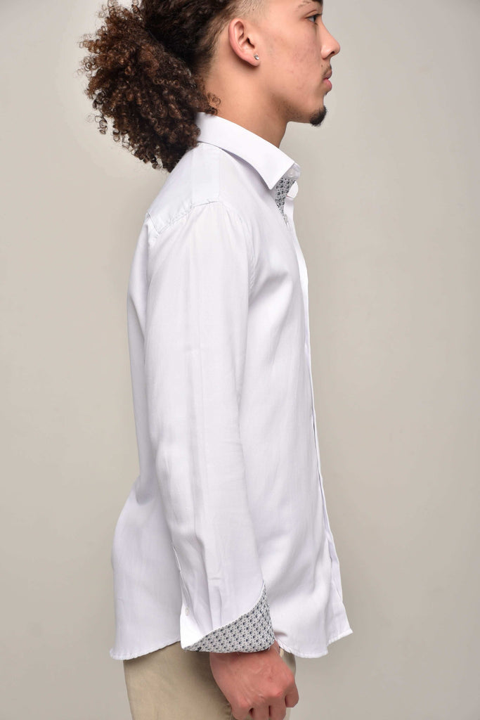 ELEVATE ATHLETIC FIT DRESS SHIRT Supernova Black / L ELEVATE ATHLETIC FIT DRESS SHIRT Supernova Black / L