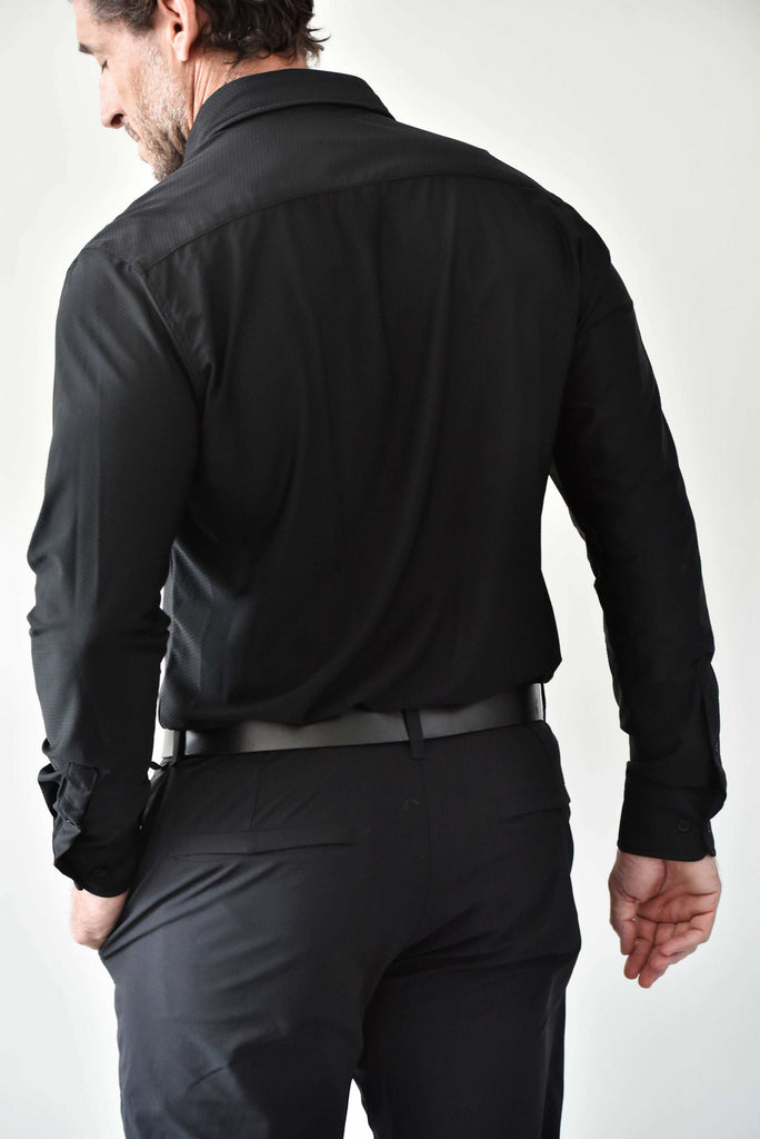 FLAT TERRAIN ATHLETIC FIT DRESS SHIRT