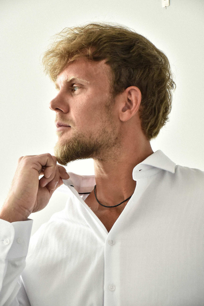 DECODER ATHLETIC FIT DRESS SHIRT