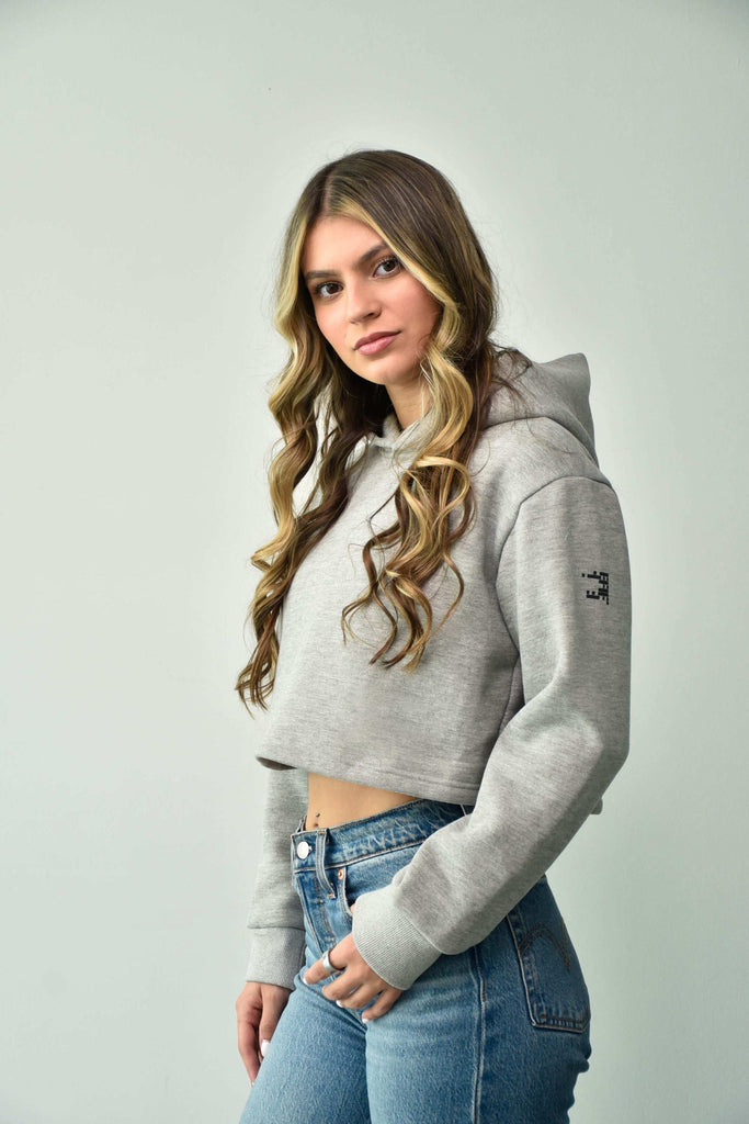 W-STEALTH CROPPED HOODIE